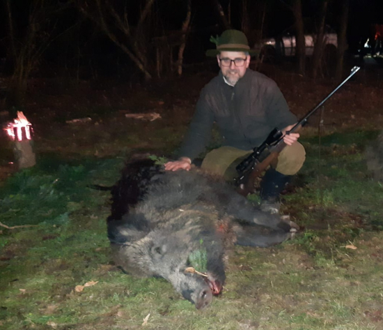 Kanček so spoločnej poĺovačky