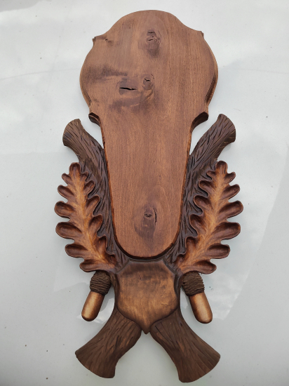 Jeleň - 2 list, bez konárov