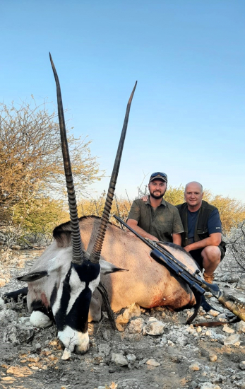 Namíbia - Oryx gazela