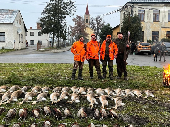 U kamaráta  na bažanty a zajace