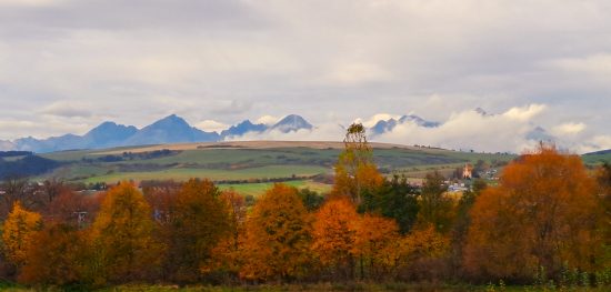 Tatry v pozadí