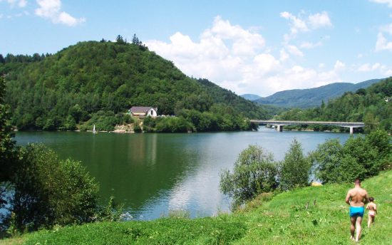 Ružín v lete