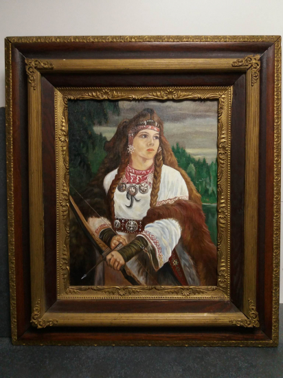 Devana - olejomaľba na zakázku