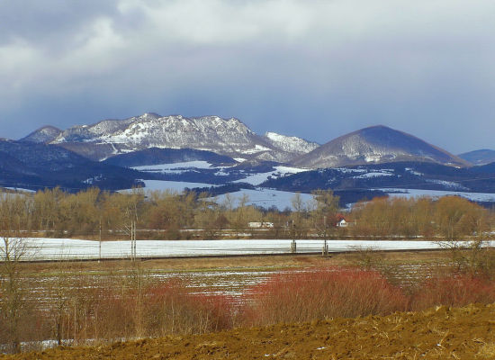 ranný pohľad na Vršatec