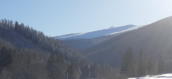 Majestatná Král'ová Hol'a na prave poludnie.