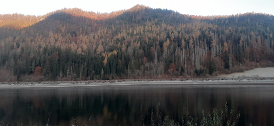 Čierný Váh,ráno 7°°hod.