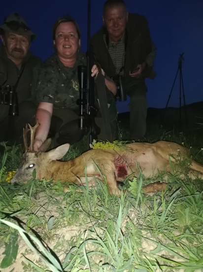 Polovanie s hostom. Diana dopriala.