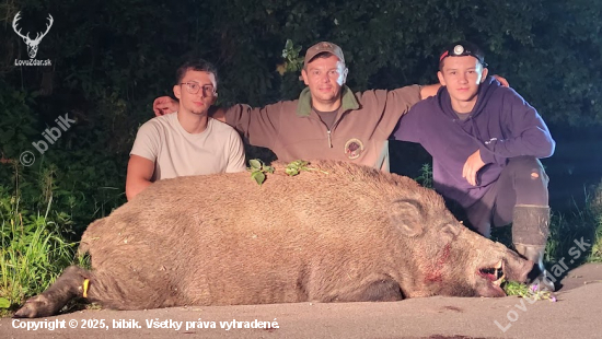 Nezapomenutelný lov na veľkeho diviaky- Slatina 17.8.2025