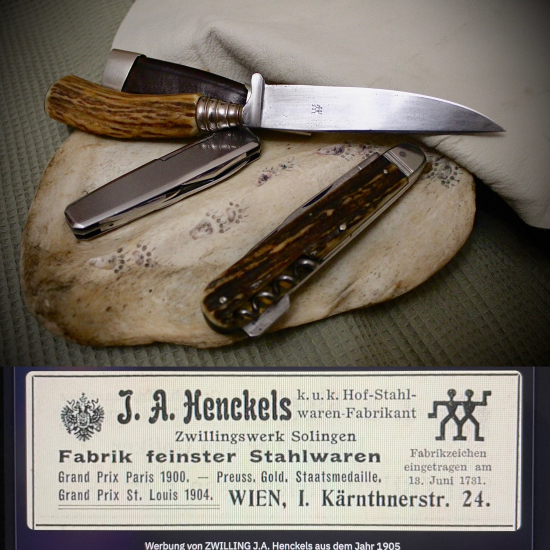 Nože- J. A. Henckels , Solingen…