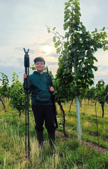 Šoulačka na srnce, se synem..