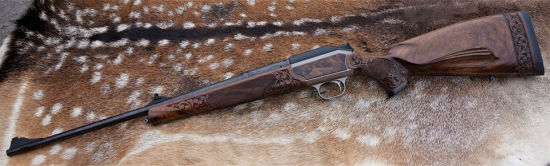 Úprava a zdobení pažby Blaser