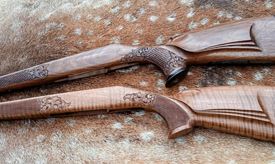 Tvarová úprava a zdobení pažeb CZ 550