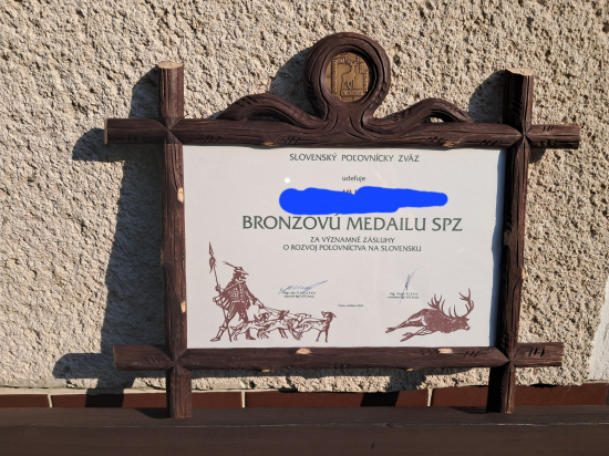 Rámik na vyznamenanie