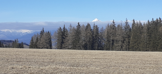 Tu sa začínajú V.Tatry od západu.
