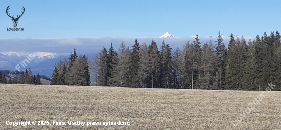 Tu sa začínajú V.Tatry od západu.