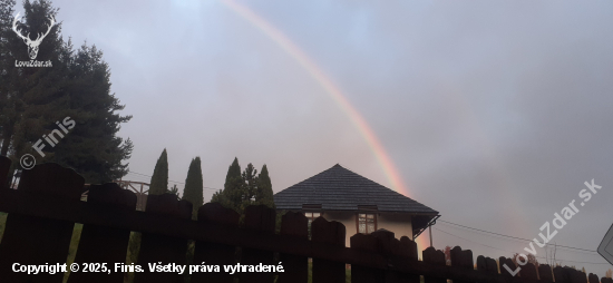 Na chviľku sa ukázala.