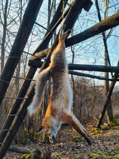 Nočná šichta na posede .