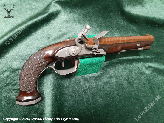 Repase křesadlové pistole, moje práce.