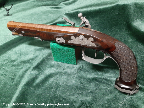 Repase křesadlové pistole, moje práce.