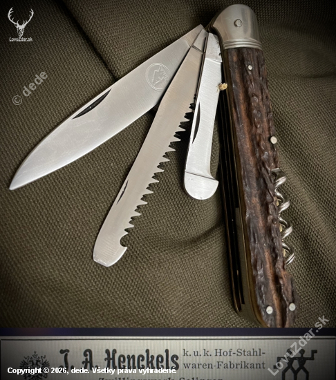 J. A. Henckels - poľovnícky nôž…
