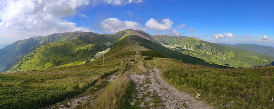 Nízke tatry.smer na Veľkú CHochuľu