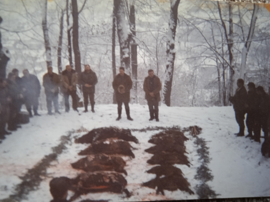 po spoločnej poľovačke ...