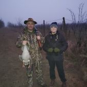 Lov hus na tahu, se synem.