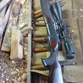 Úprava původní pažby na 