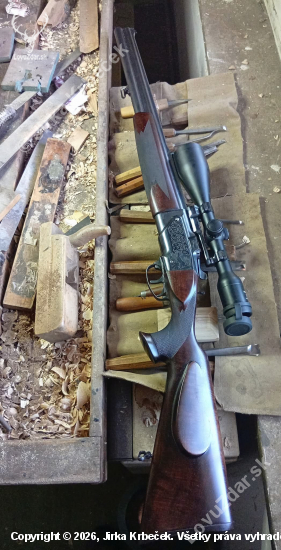 Úprava původní pažby na 