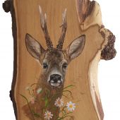 srnec na Agátovej doske