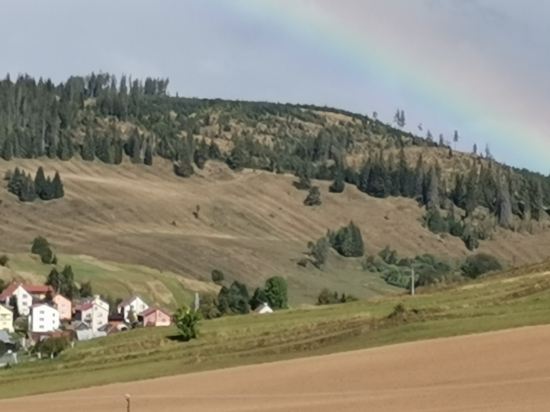 Ranná dúha.