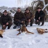 Lov Sakala v Srbsku s kamarátmi