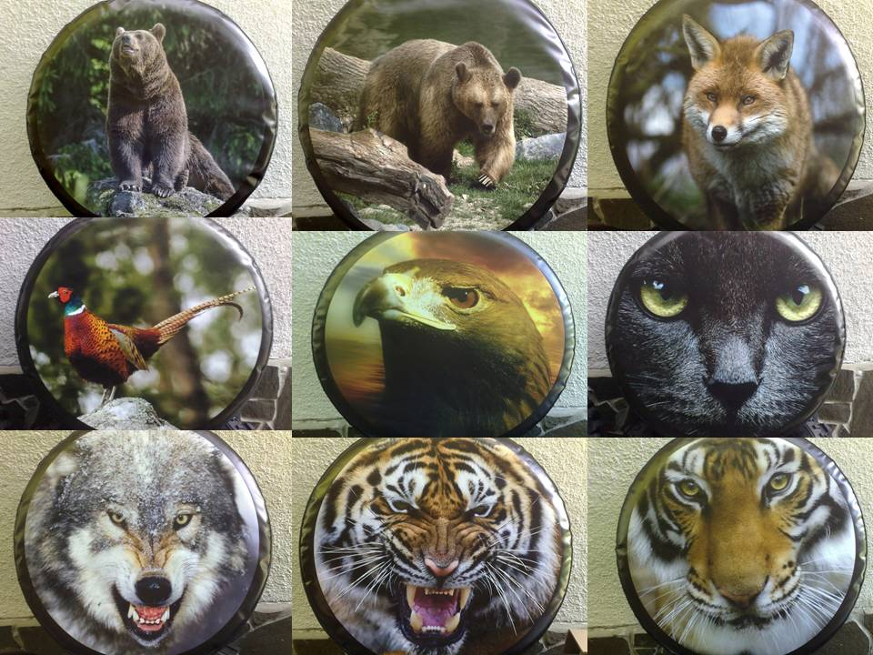 kryty, plachty,potahy na rezervu kolesa