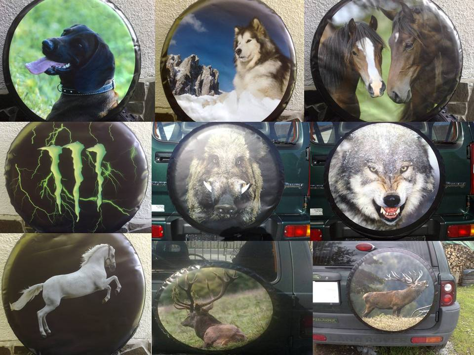 kryty, plachty,potahy na rezervu kolesa