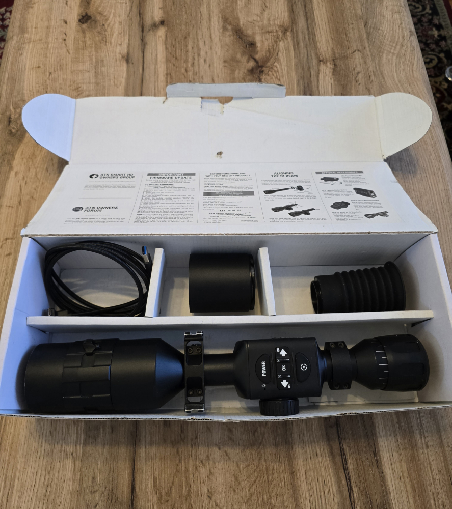 ✅ATN x-sight 4k pro 5-20x + príslušenstvo