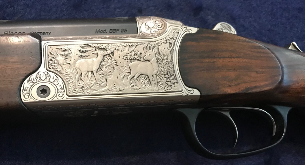 Guľobroková kozlica BLASER BBF 95 LUXUS + RWS + BLASER popruh