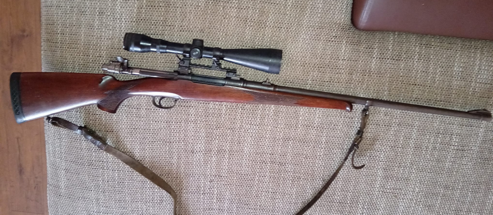 CZ kaliber 7x57 s puskohladom meopta 7x50