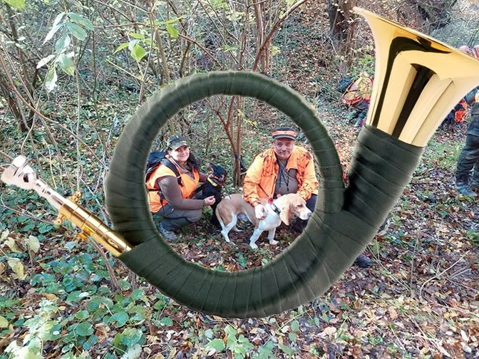 Ponúkam služby trubača a pup na spoločné poľovačky