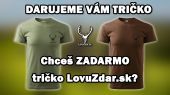 DARUJEME VÁM ZADARMO TRIČKO LovuZdar.sk