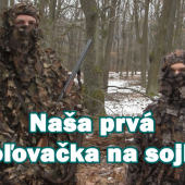 Naša prvá poľovačka na sojky + vábenie