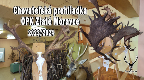 Chovateľská prehliadka trofejí OPK Zlaté Moravce 2023/2024