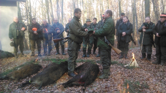 Spoločná poľovačka PZ Lazy 30.11.2014