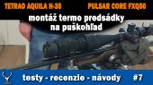 Montáž  termo predsádky Core vs Aquila