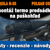 Montáž  termo predsádky Core vs Aquila
