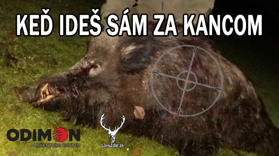 Keď ideš sám za kancom
