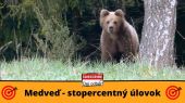 Medveď - stopercentný úlovok