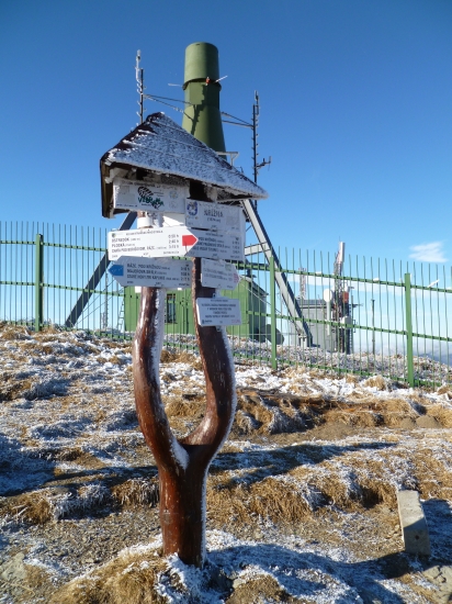 hrebeňom Veľkej Fatry