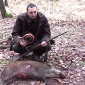 Spoločná poľovačka na diviaky Lakšárska Nová Ves  22.november 2014