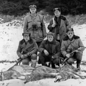 Spolocná poľovačka na vlkov 1988 Retro